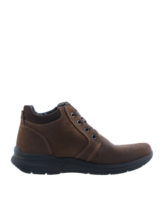 Leather Brown Men's Boots Anatomical