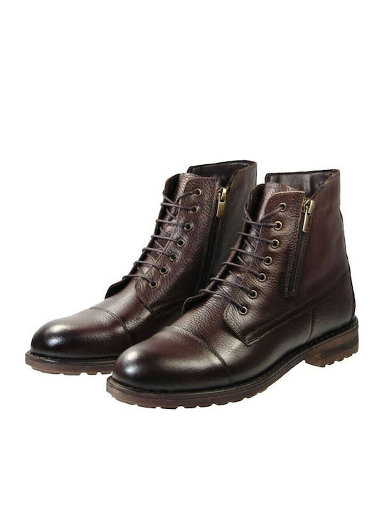 Leder Braun Stiefel
