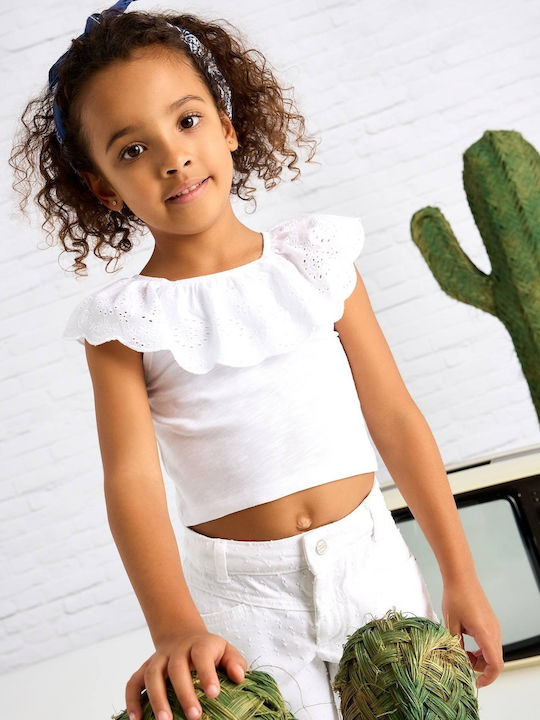 Kids' Shirt Short Sleeve White