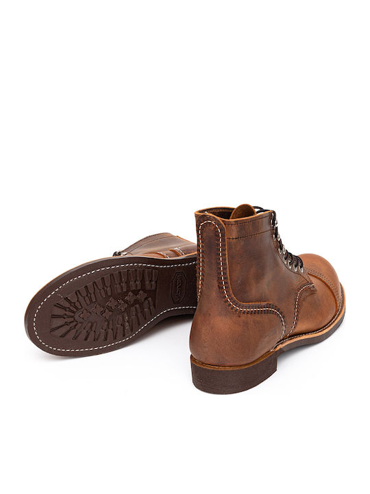 Leather Tabac Brown Men's Boots