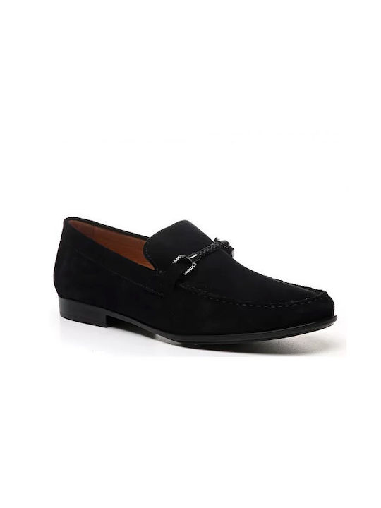 Suede Ανδρικά Loafers σε Μπλε Χρώμα