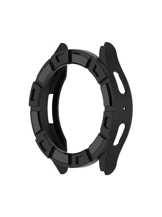 Schutz Silikonhülle in Schwarz Farbe für Samsung Galaxy Watch 7 40 mm