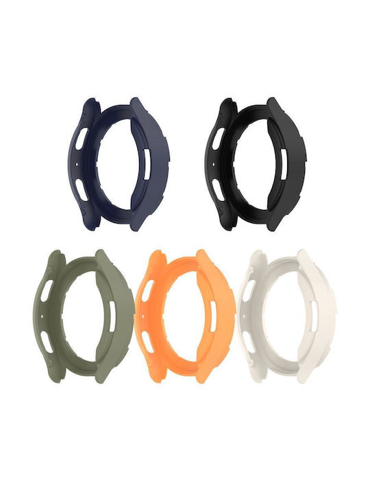 Schutz Silikonhülle in Schwarz Farbe für Samsung Galaxy Watch 7 40 mm
