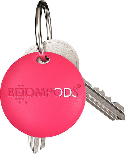 Boompods BoomTag Apple Find My Φούξια