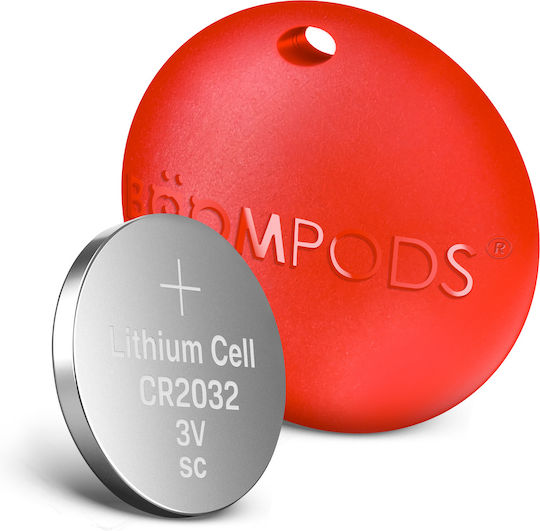Boompods BoomTag Apple Find My Red