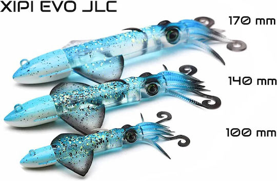 JLC Xipi Evo Калмари Jigs Фосфоресциращи 10см 25гр Червено Сияние
