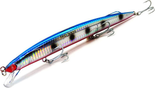 Akami Momeală Artificială Peștișor (Minnow) 18cm Verde