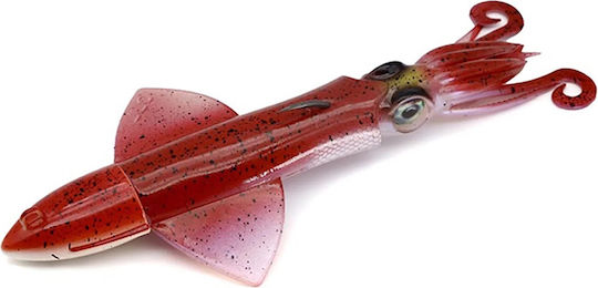 JLC Xipi Evo Squid Jig Fluorescent No1 10cm/10g #1 Red Glow