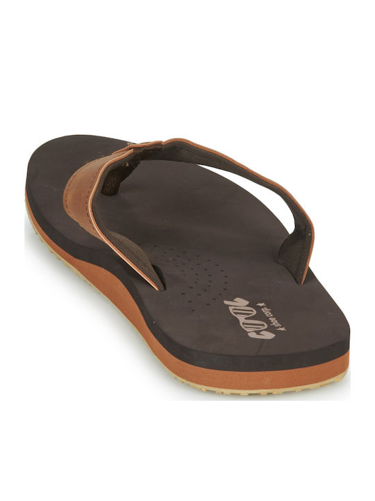Herren Flip Flops Braun