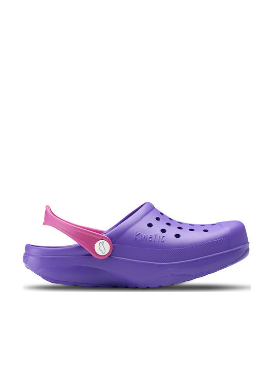 Feliz Caminar Women's Anatomic Clogs Purple
