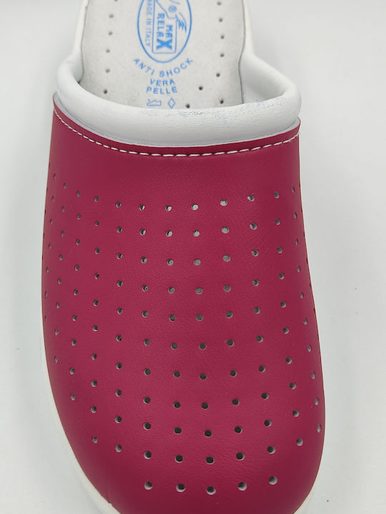 Max Relax Femei Anatomici Sabot Burgundy