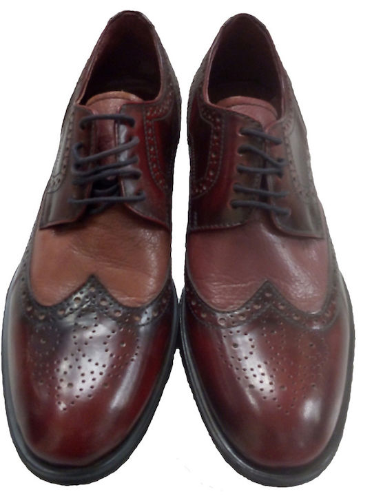 Δερμάτινα Ανδρικά Oxfords Μπορντό