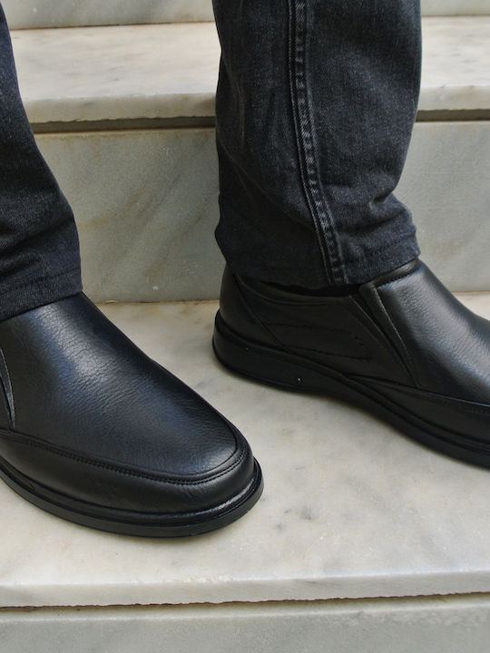 Men's Anatomic Leather Casual Shoes Black
