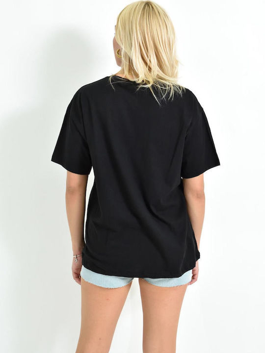 Bluze Damă Oversized Negru