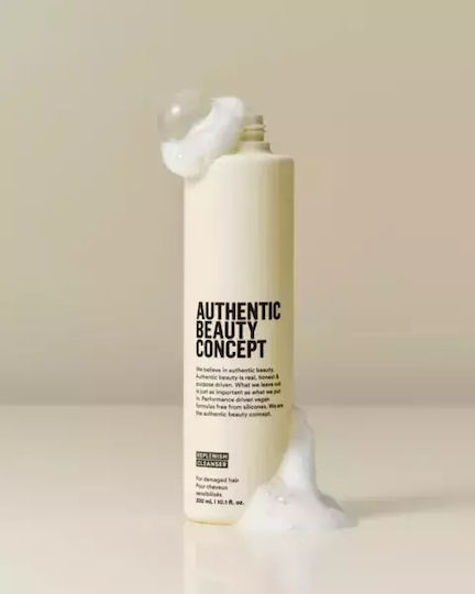 Authentic Beauty Concept Replenish Cleanser Shampoos Smoothing for Frizzy Hair 300ml