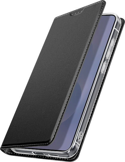 Калъф Dux Ducis Samsung Galaxy S25 Edge Тип Книга Видео Стойка Черен