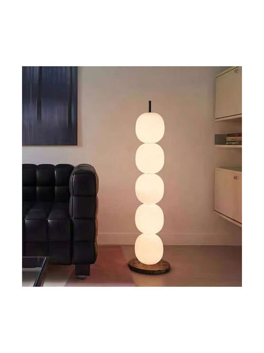 Atman LED Φωτιστικό Δαπέδου Υ120εκ. Μαύρο