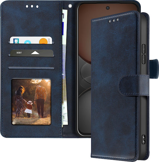 Avizar Handyhülle Realme C75 14x Drachen Tasche Klappet Brieftasche Unterstützung Dunkelblau