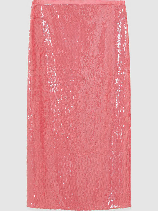 Midi Skirt Red