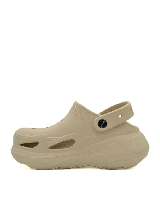 Superdry Lunelle Women's Clogs Pink SDFW255 NUDE