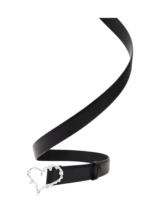 Heart Damen Gürtel Schwarz