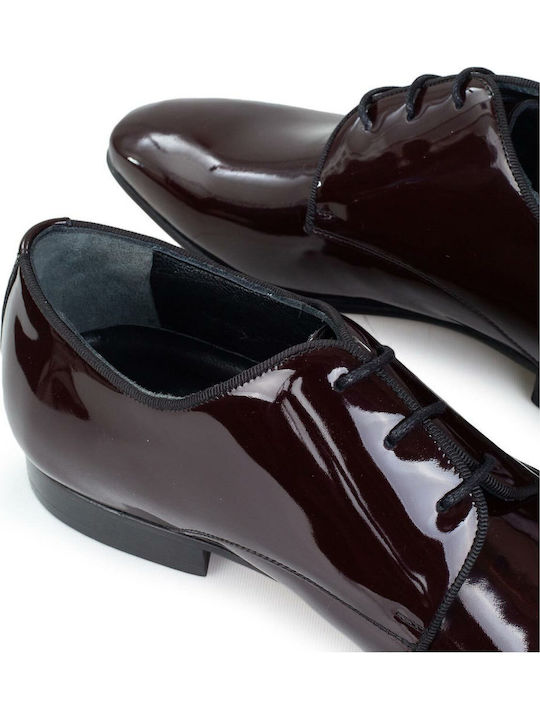 Leder Herrenschuhe Burgundisch