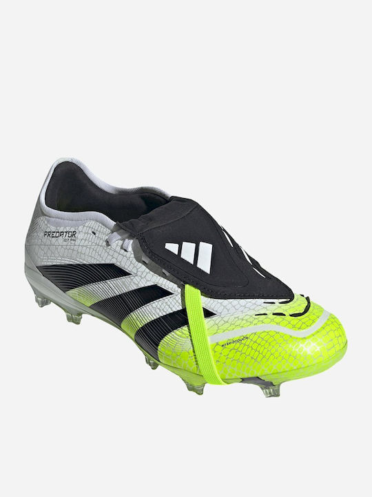 adidas Predator Pro Ποδοσφαιρικά Παπούτσια με Τάπες FG Λευκά