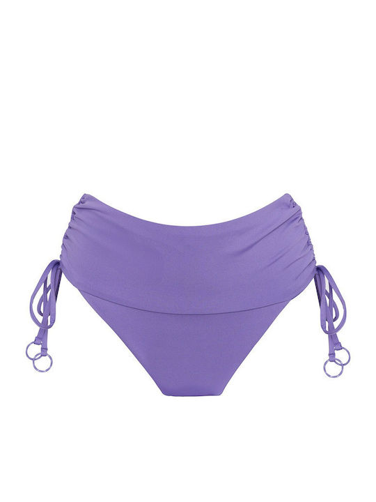 Bikini Slip Hohe Taille Purple