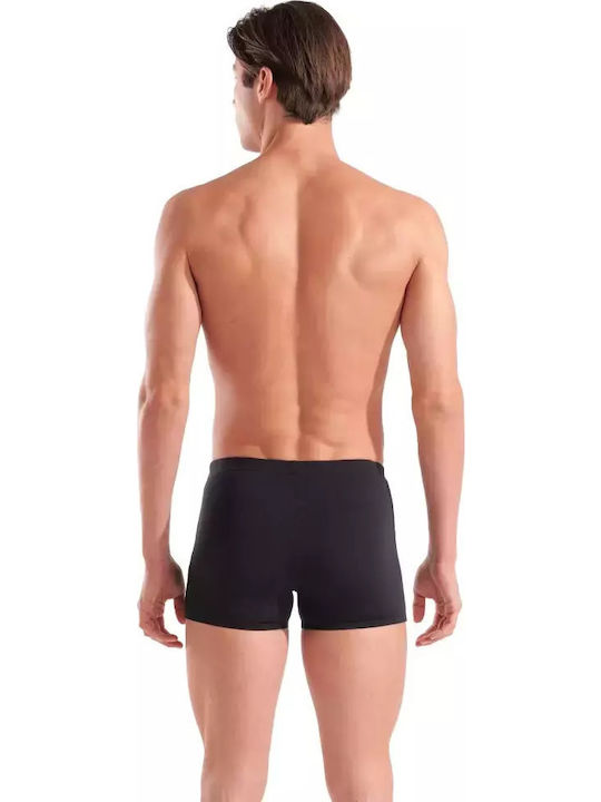 M Kikko Men's Swimwear Shorts Black with Patterns