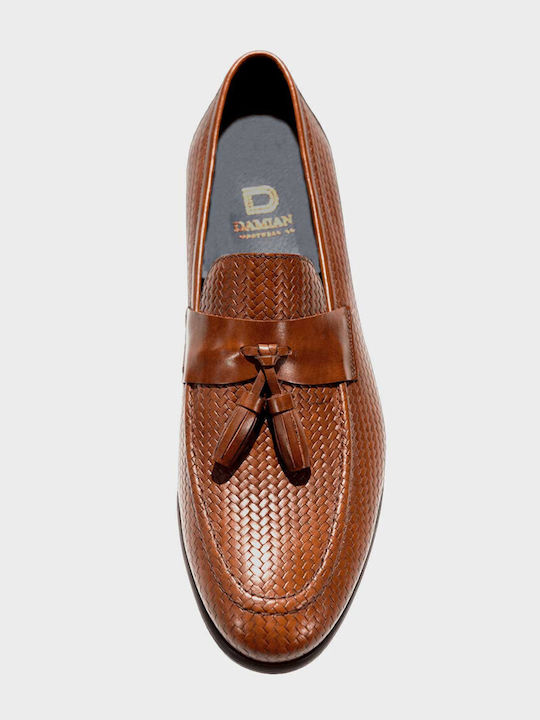 Men's Leather Loafers Tabac Brown