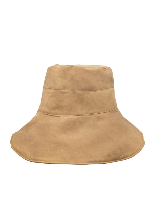 Fabric Women's Hat Brown