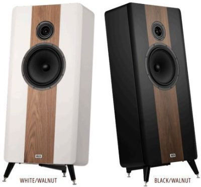 Heco Direkt Premium Ζεύγος Ηχείων Hi-Fi Δαπέδου Καρυδιά / Μαύρο
