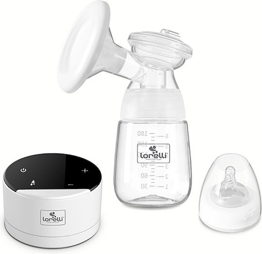 Lorelli Electric Single Breast Pump Daily Comfort Battery and Electric BPA Free White 180ml