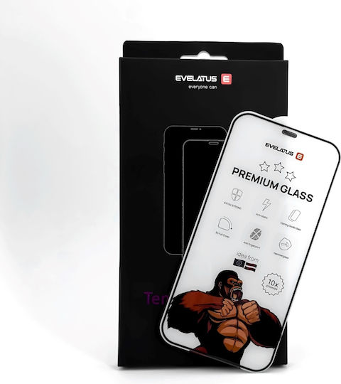 3D Stronger Glass Protector for Samsung Galaxy A35 Full Cover Evelatus