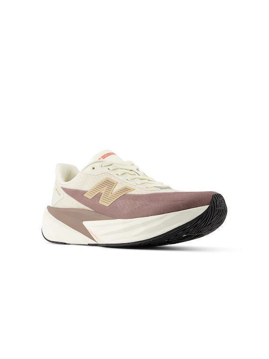 Rebel V5 Γυναικεία Αθλητικά Παπούτσια Running Beige / Brown