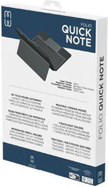 Mw Калъф Ipad Pro 11” M4 Folio Quick Note Bluetooth 3.0 Qwerty Клавиатура Черен