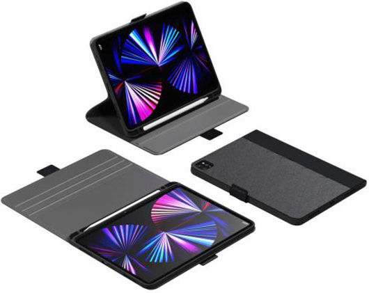 Cygnett Folio Case Ipad Pro 11” M4 2024 Model Tekview 360° Protection Black
