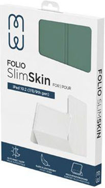 Mw Case iPad Pro 11” Folio Slimskin Serie Apple Pencil Halter Grün