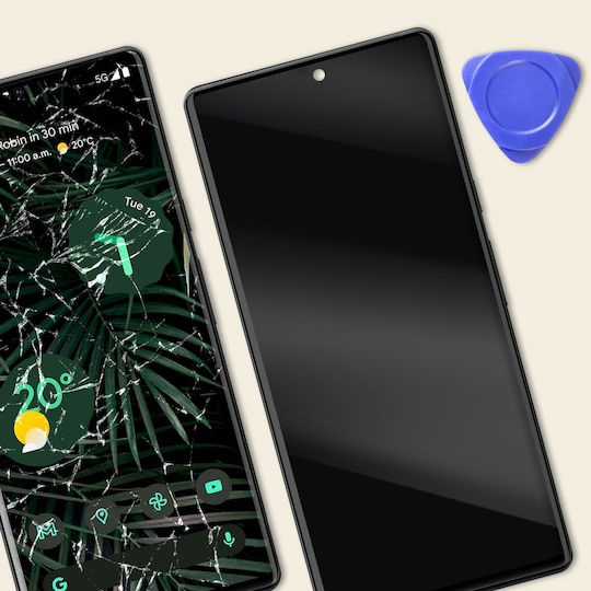Relife Екран + Рамка Pixel 6 Pro Черен