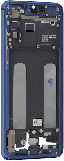 Ecran Xiaomi + Ramă Mi 9 Lite Bloc Complet Ecran Original Albastru