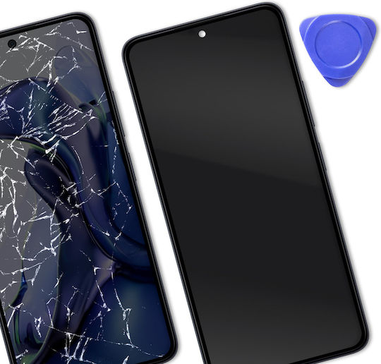 Relife Bildschirm + Rahmen Xiaomi 11T 11T Pro Gehäuse Schwarz