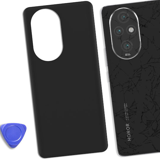 Sticlă Spate De Schimb Clappio Honor 200 Pro Negru
