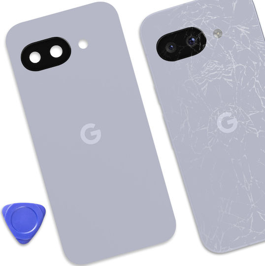 Google Rear Window Google Pixel 9a Original Service Pack Lavender Grey