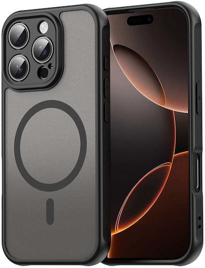 Husă Telefon iPhone 11 Pro Max Skyddar Innovation Halofrost Compatibil Cu Magsafe Ii Șoc Rezistent Set Autocolant Negru