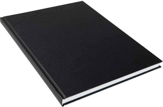 Σημειωματάριο Sketchbook K&p Σκληρό Μαύρο Εξώφυλλο Α4 21x29,7cm 112 Σελίδες