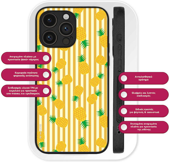 Mobile Phone Case Sonique Fruit Series Oppo A5 Pro 5G Pineapple 01