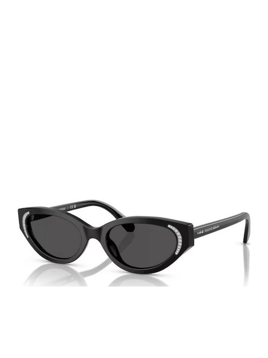 Swarovski Feminini Ochelari de soare cu Negru Cadru și Negru Lentilă 6030 100187