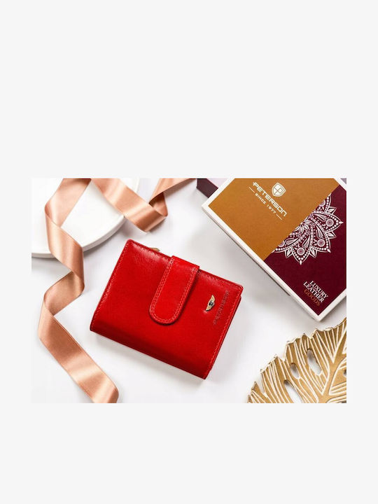 Голяма Дамско Портмоне с RFID Червен
