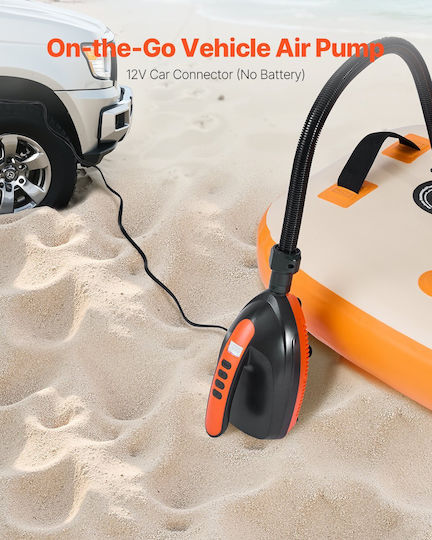 Vevor Pompă Electrică Pentru Placă SUP 20psi Pompă De Aer 12v Dc Cu Conector Auto