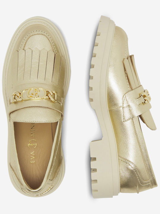 Women's Moccasins in Beige Color